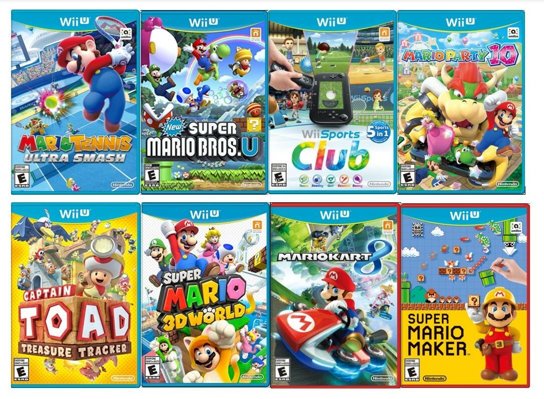 Nintendo Wii U 32GB Black Console Deluxe Set Bundle – BEST AVAILABLE!!!