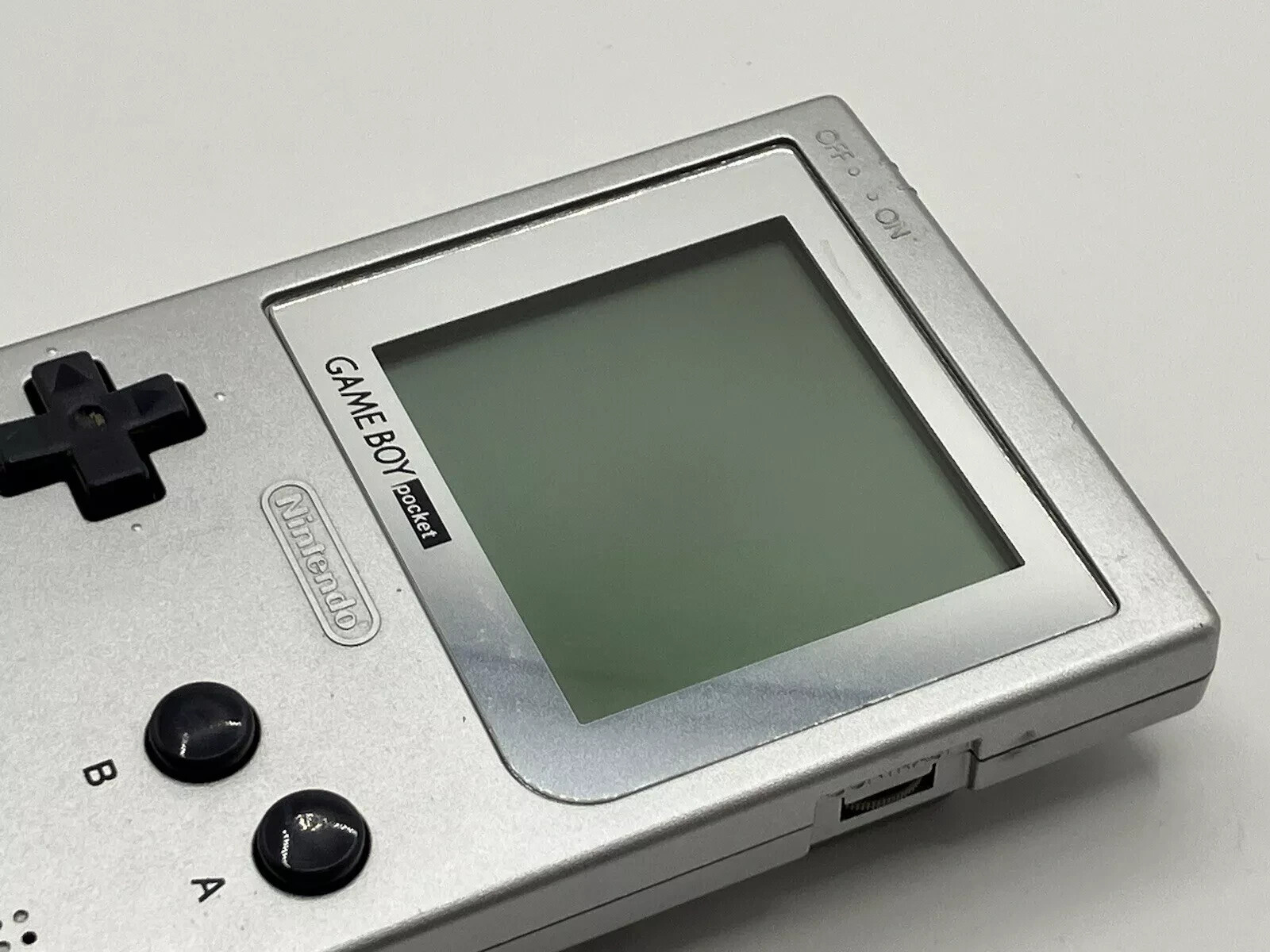 Nintendo Gameboy Pocket Silver Console Only Region Free MGB-S-VA 9070