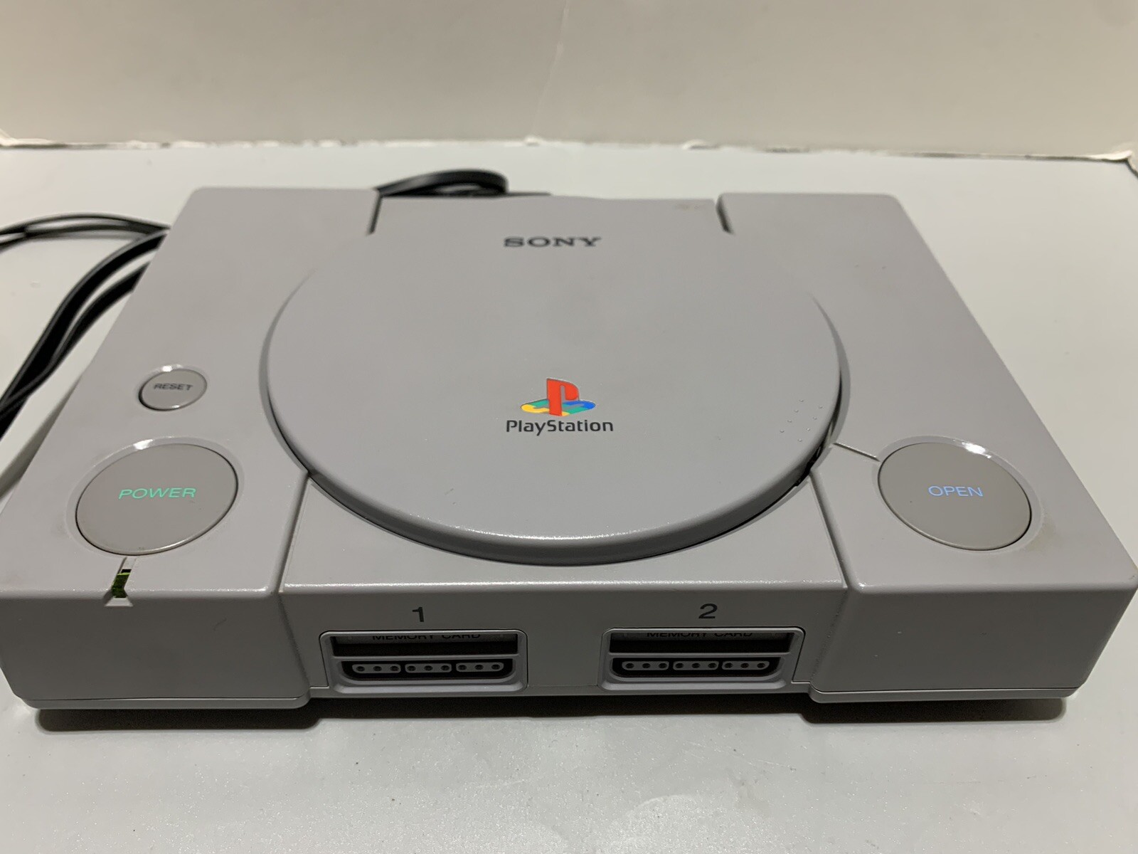 Sony Playstation 1 Tested And Working PS1 Console Scph-5501 AV And Power Cables