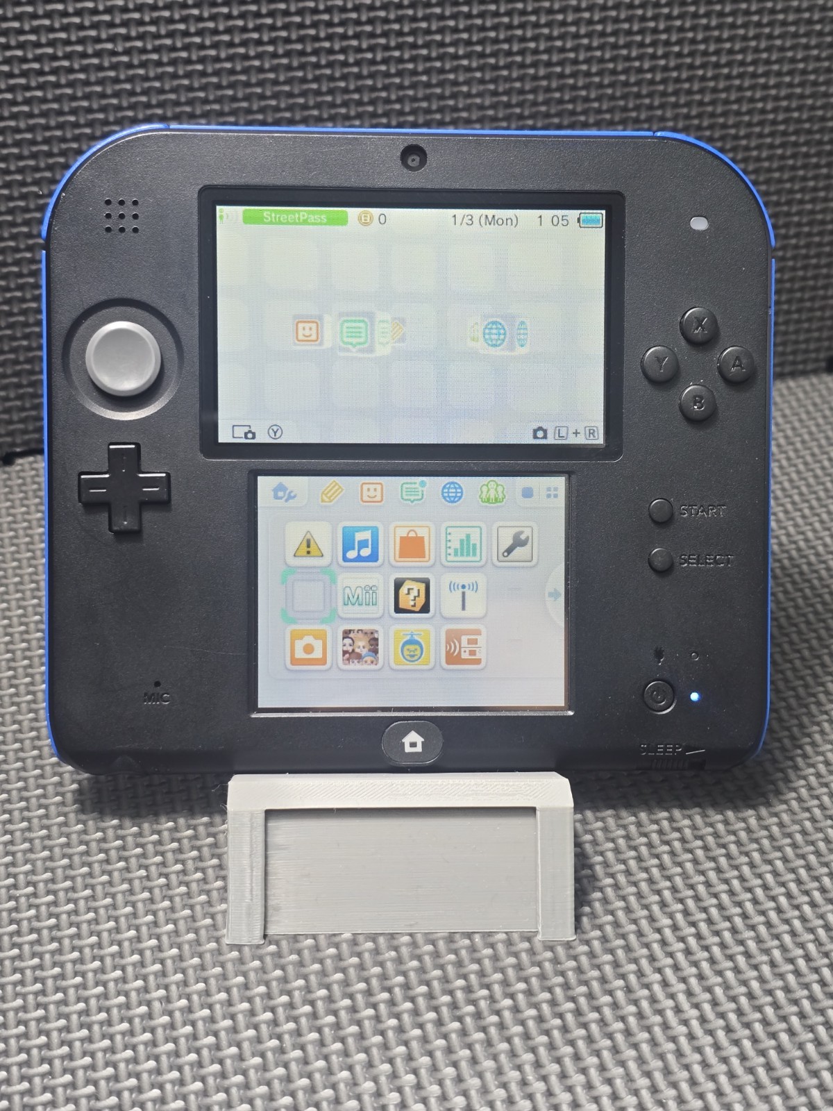 Nintendo 2DS – Electric Blue Handheld Tested Working Read Description