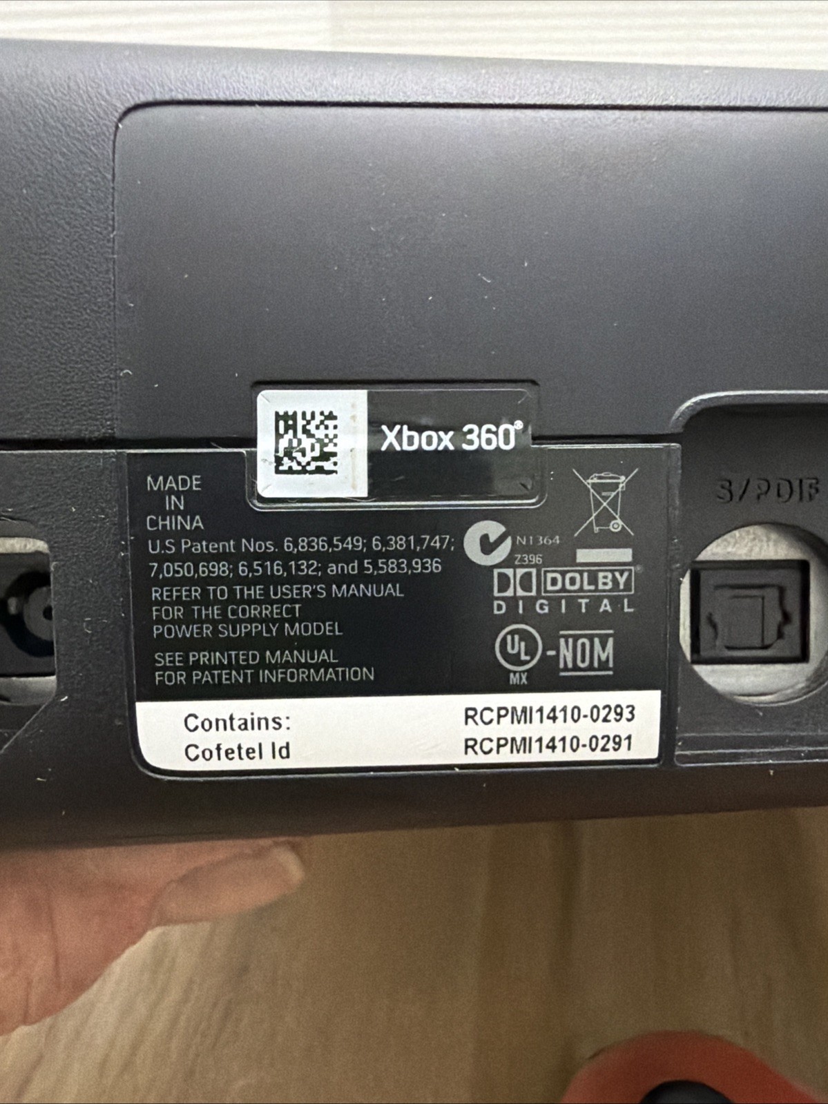 Microsoft Xbox 360 S 4GB Black Console Remote Power Supply And Games Tested