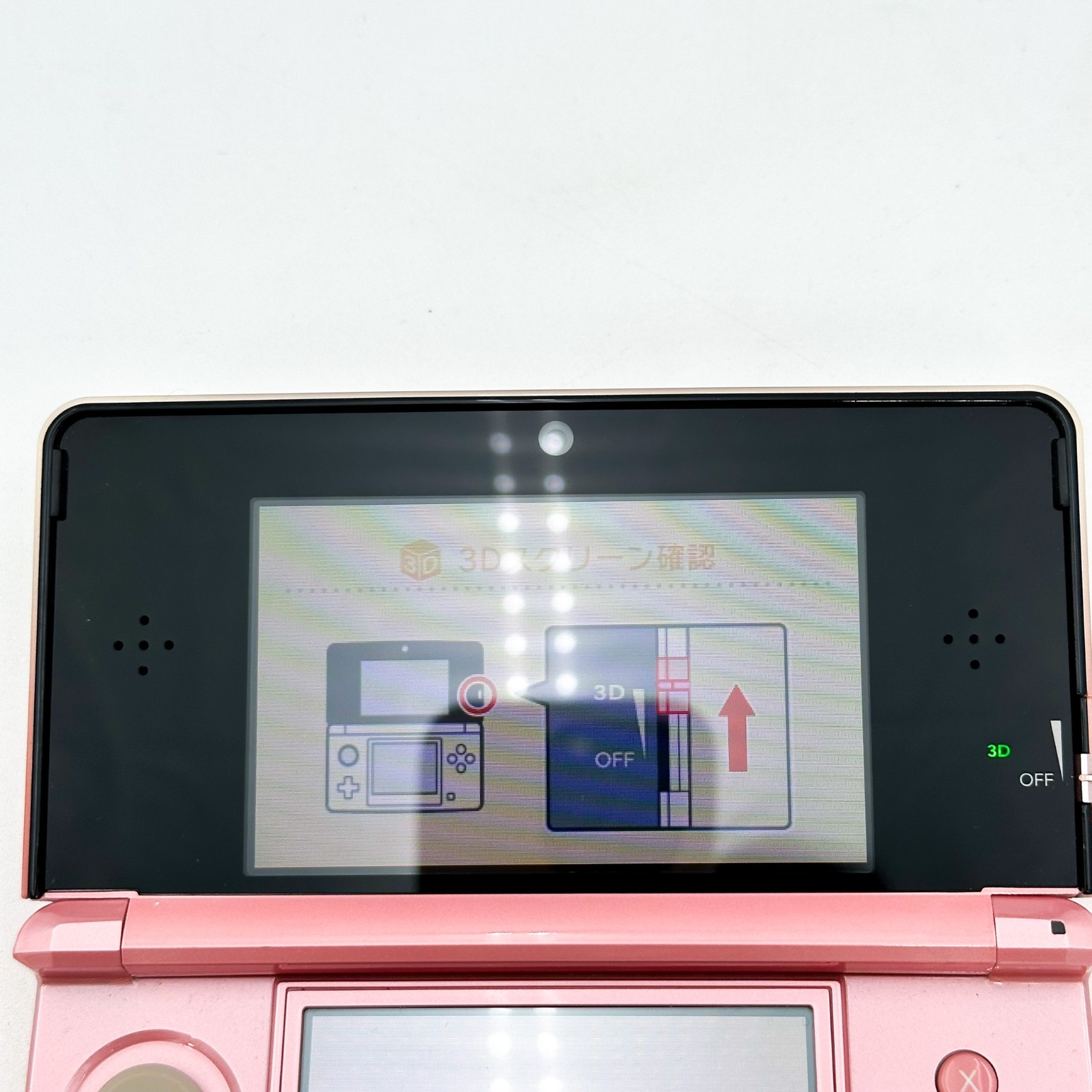 Nintendo 3DS Misty Pink Console Handheld System Japanese ver Good Condition