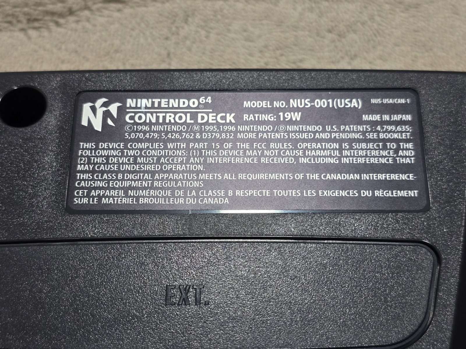 Nintendo 64 N64 Console Complete in Box CIB OEM Controller, Power, AV, Protector