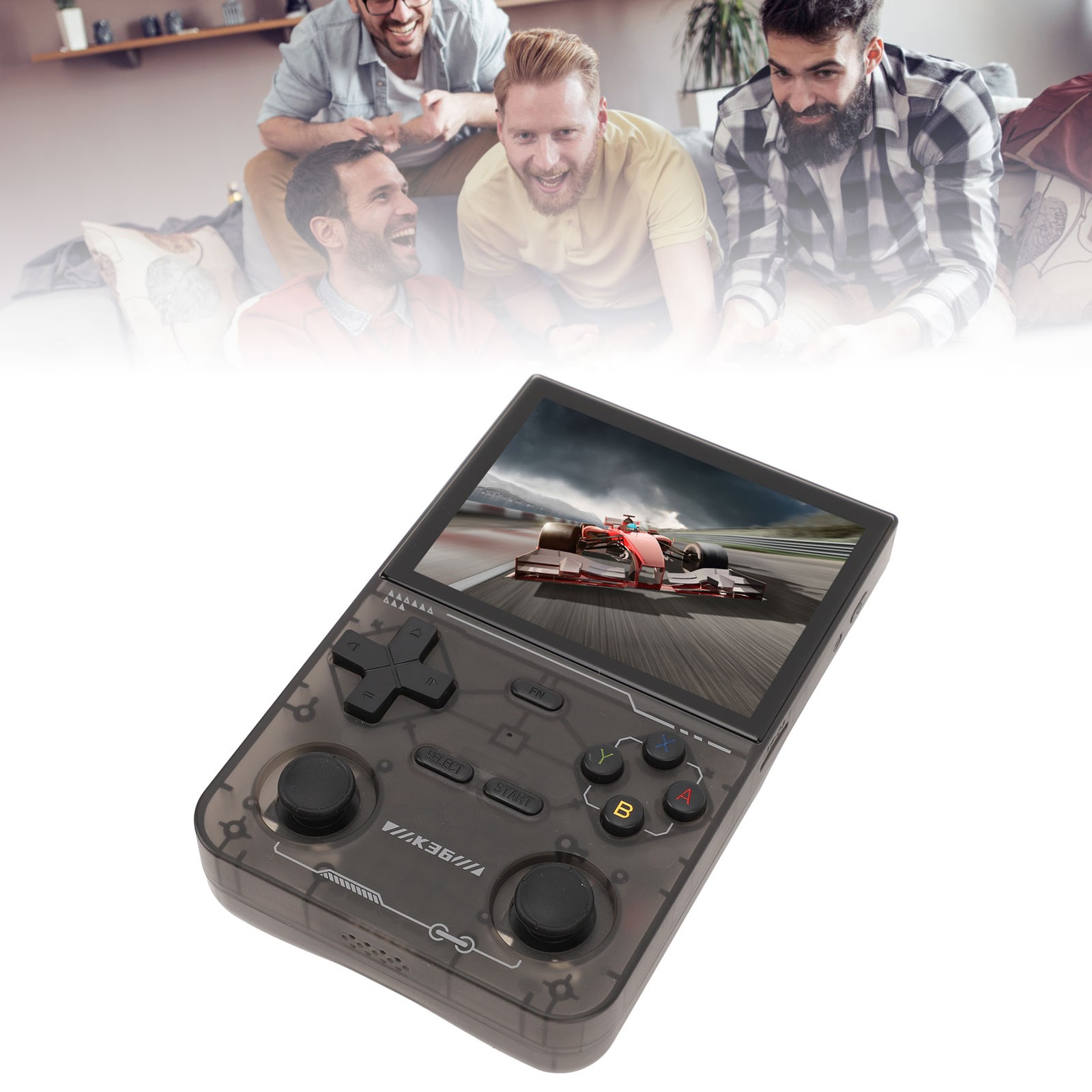 Retro Handheld Game Console 3.5inch 640×480 Screen Dual Joystick 3500mAh