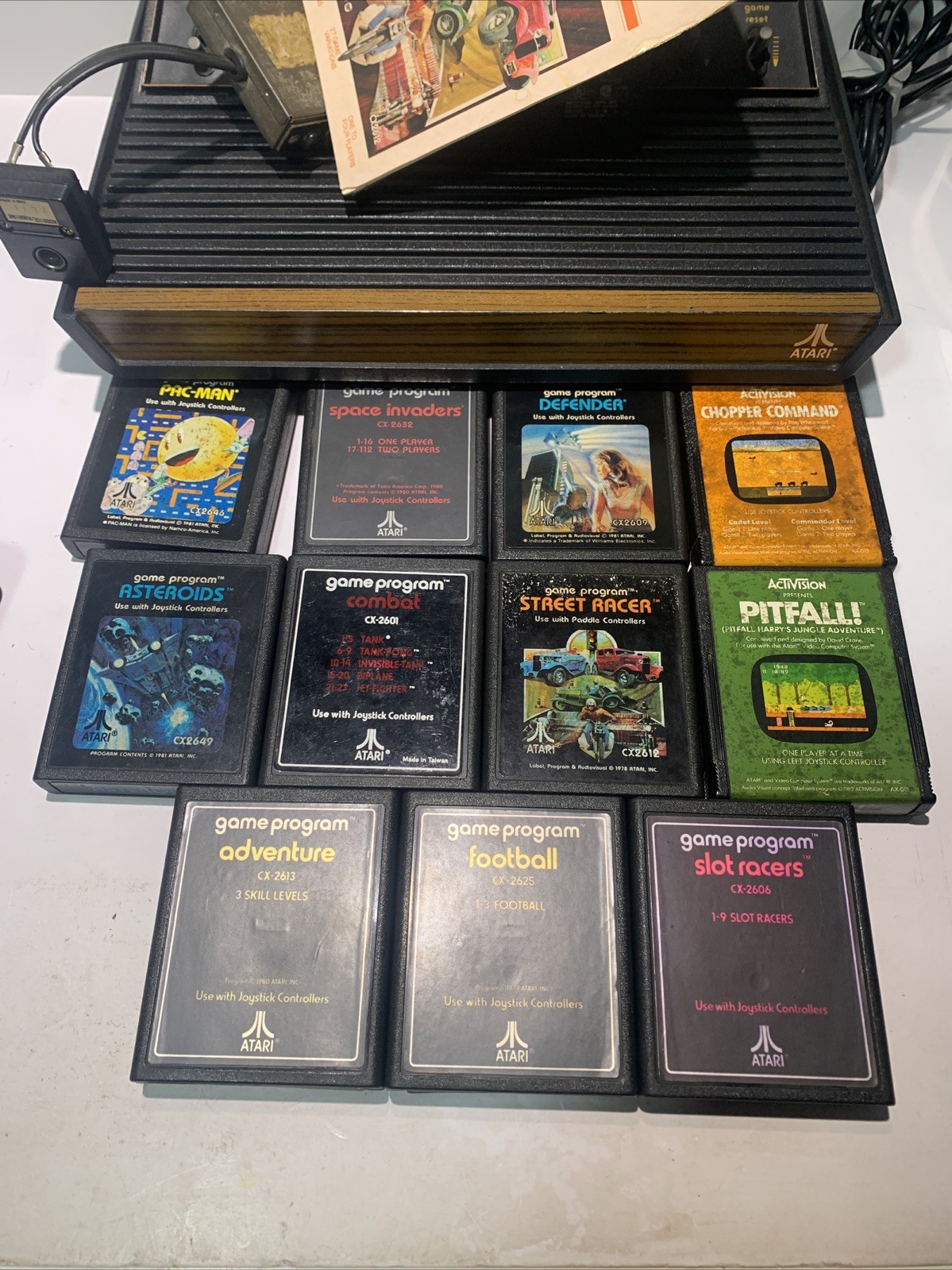 Atari CX2600 ‘Heavy Sixer’ Six Switch Console Sunnyvale RARE 2600 WORKING