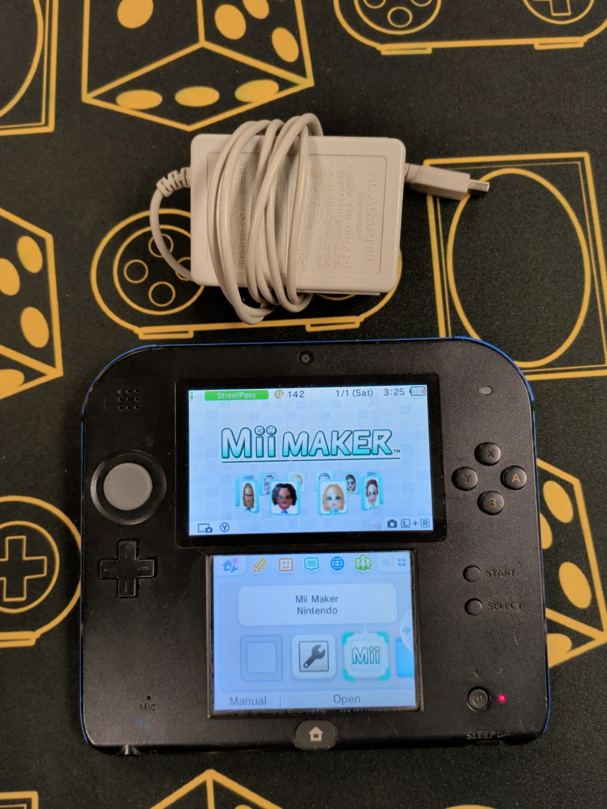 Nintendo 2DS Launch Edition Blue and Black Handheld System – Black/Blue