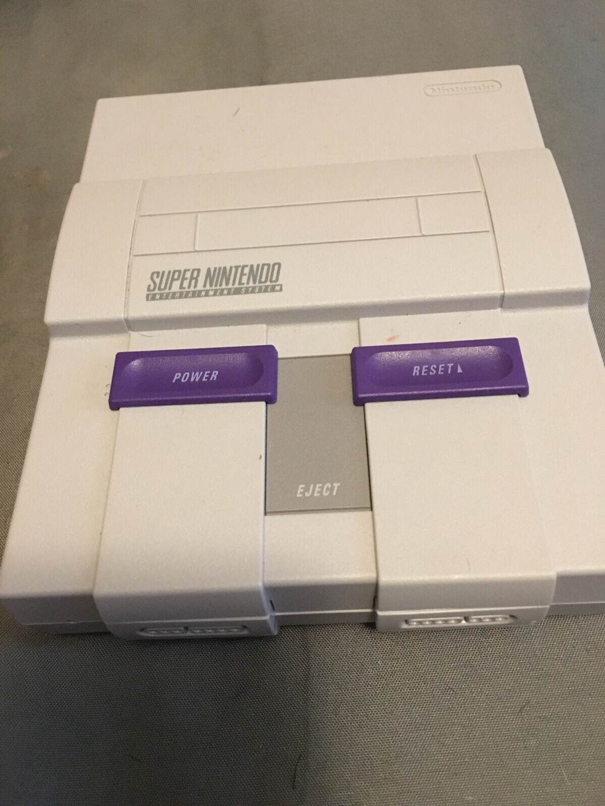 Nintendo Entertainment System Gray Home Console Please Read Description Before