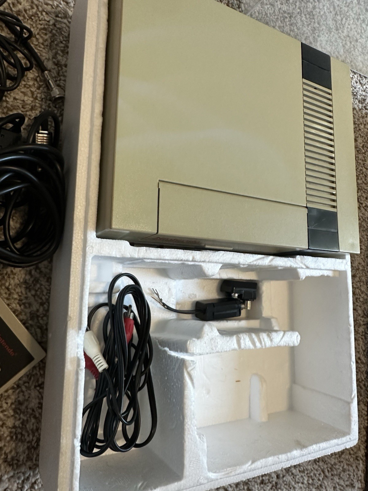 NES Nintendo Control Deck Console CIB