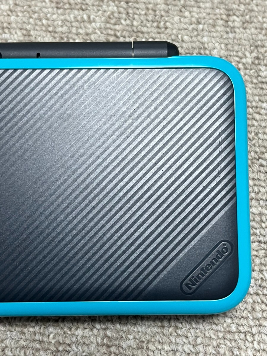 New Nintendo 2DS XL LL Black Turquoise Console Japanese B823