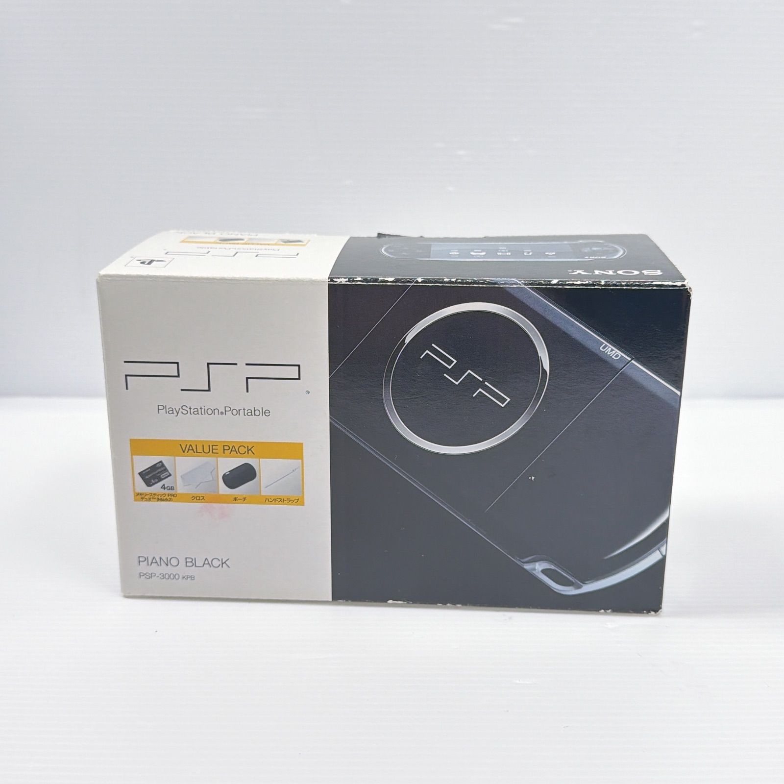 PSP-3000 Piano Black Console Memory Stick AC Adapter Tested No Battery Included