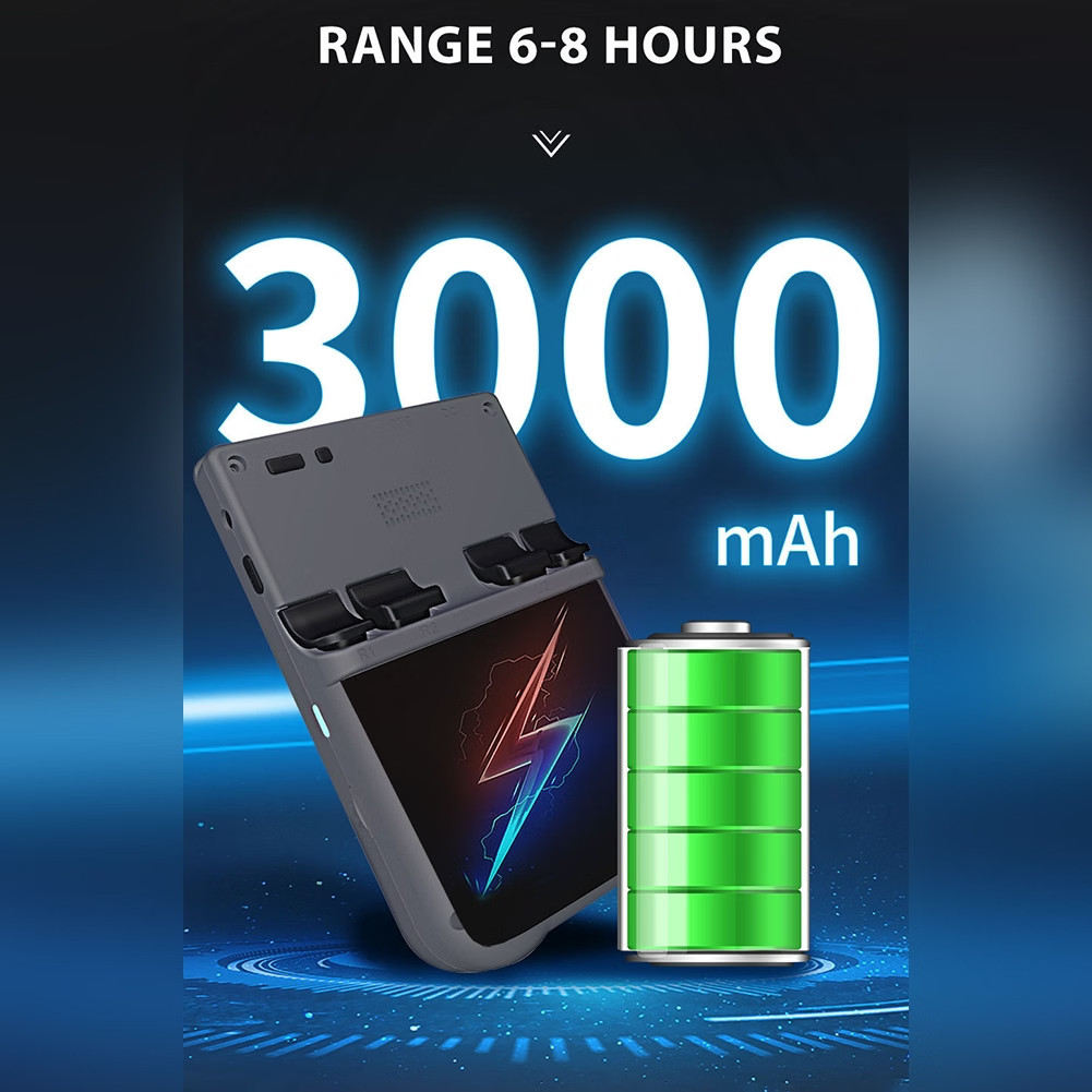 XU10 Retro Handheld Mini Game Console with 3000mAh Rechargeable Battery 3.5-Inch
