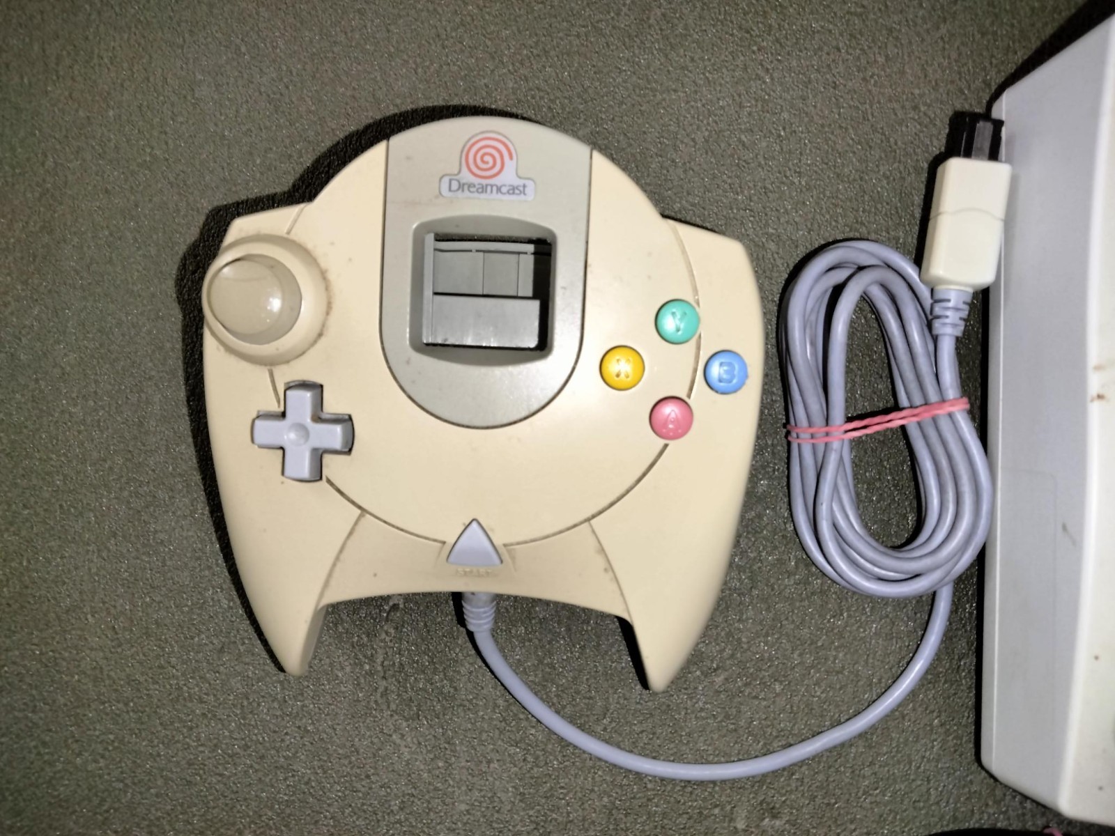 SEGA DREAMCAST CONSOLE – CONTROLLER – MEMORY CARD – RUMBLE PACK – SEE DETAILS!