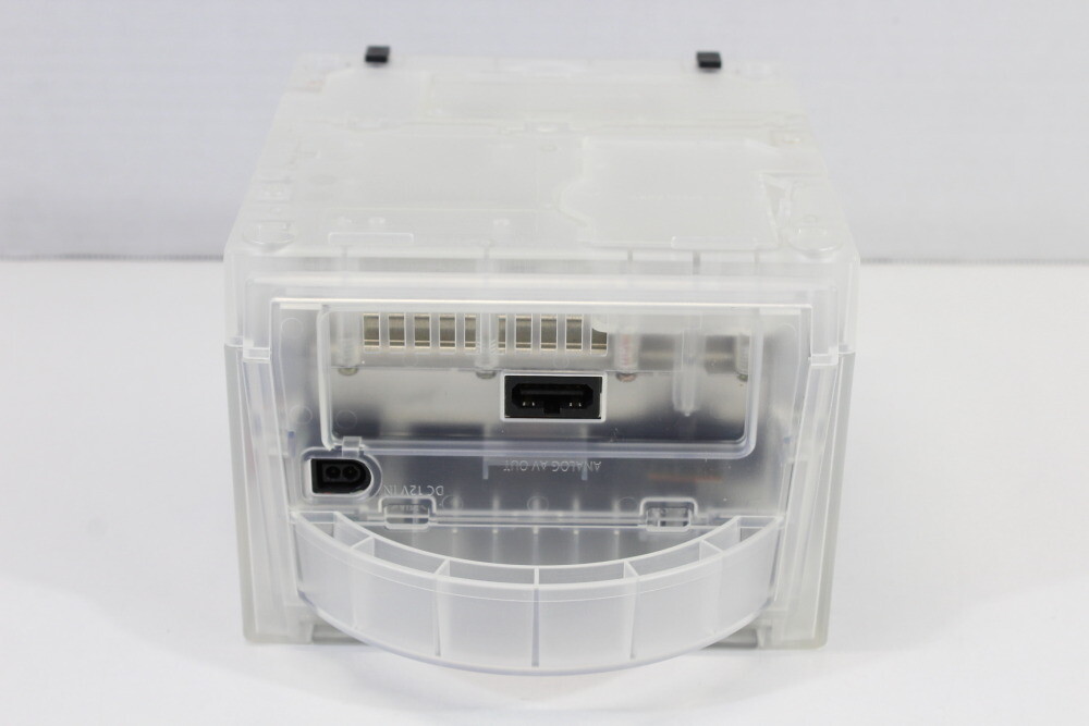 Nintendo Gamecube Console Clear Transparent White NTSC-U/C DOL-101 GC RGB LED