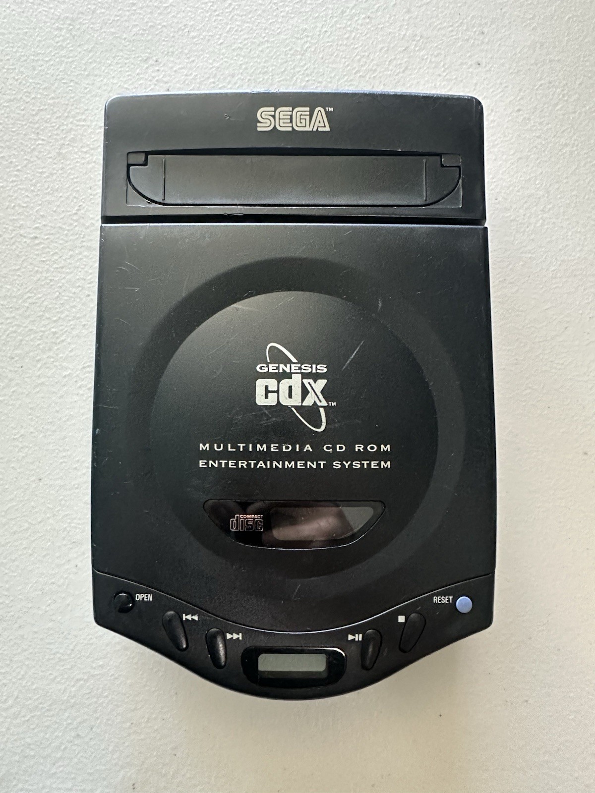 Sega Genesis CDX Console Only Tested! (read) Super Rare Plays Genesis 🔥