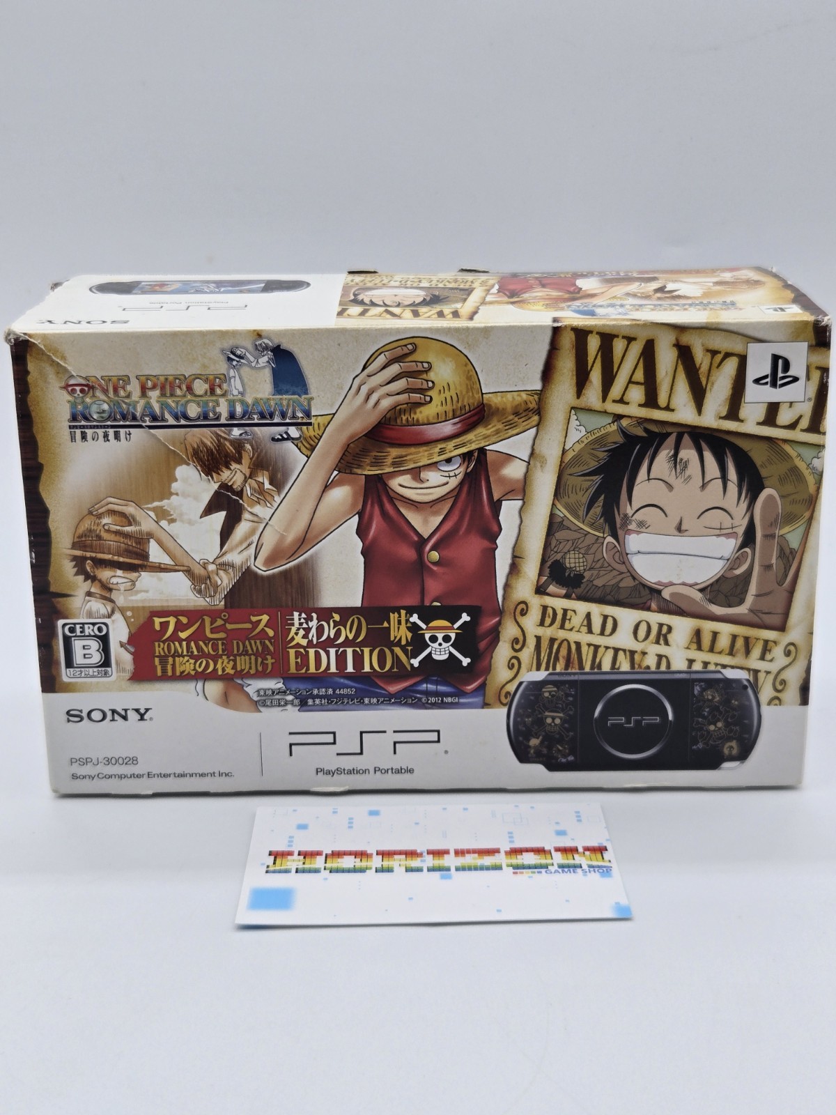 Psp 3000 One Piece Romance Dawn Limited Edition Jap