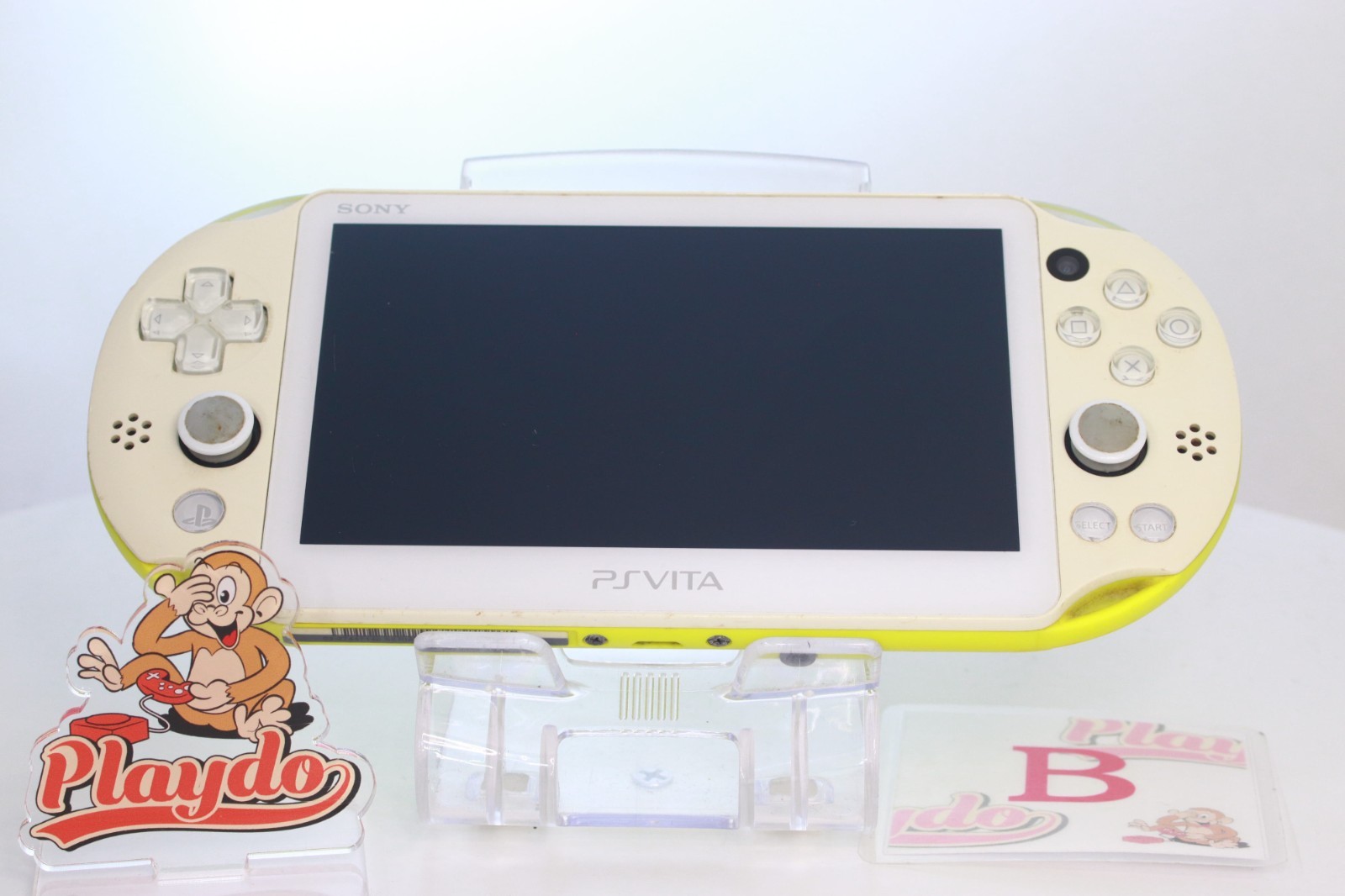 JP Game PS Vita PCH-2000 Lime Green White [ Rank：B] Region-free