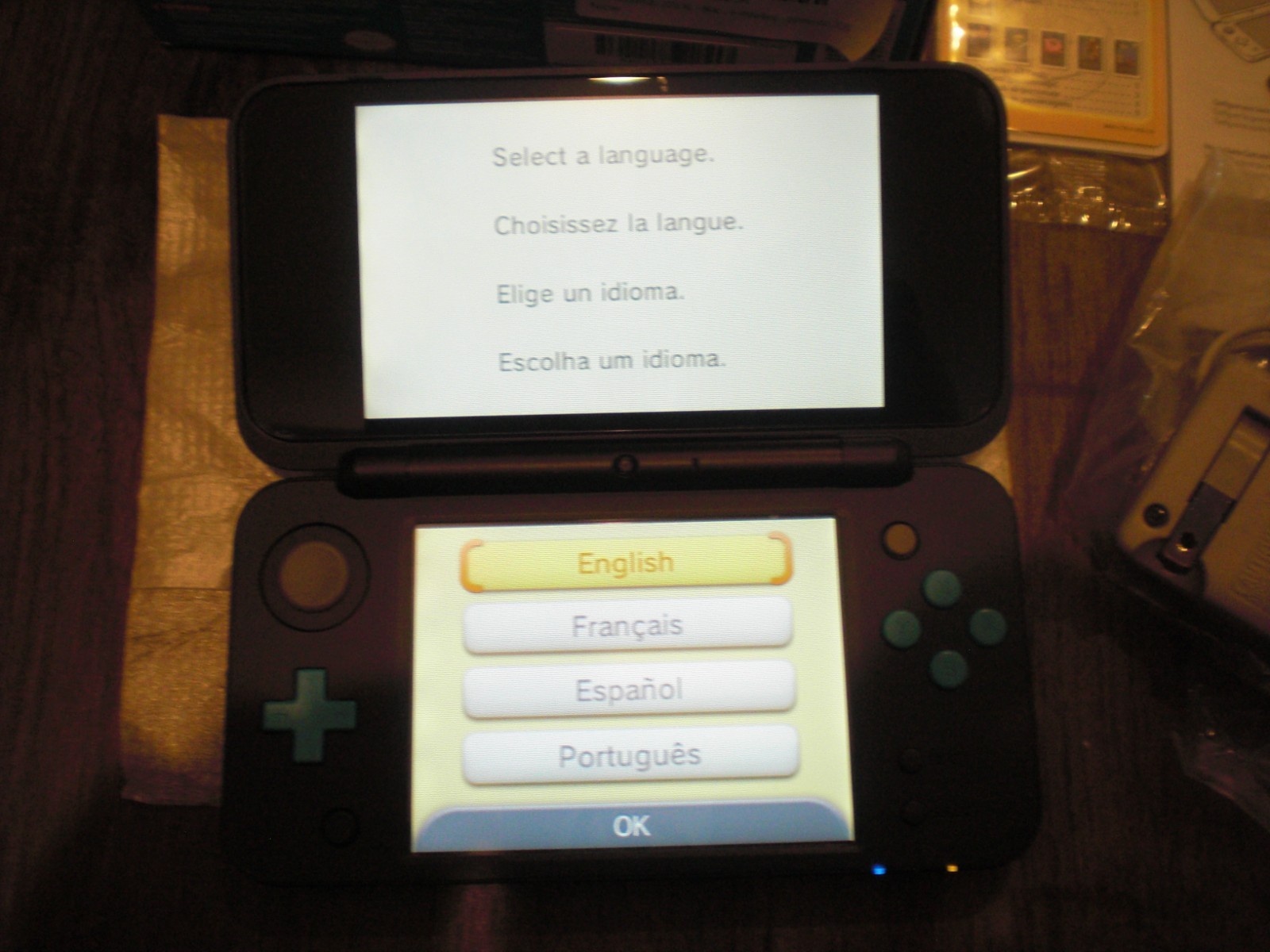 Nintendo New 2DS 3DS XL Console COMPLETE Black Blue Plays 3DS DS 2DS System CIB