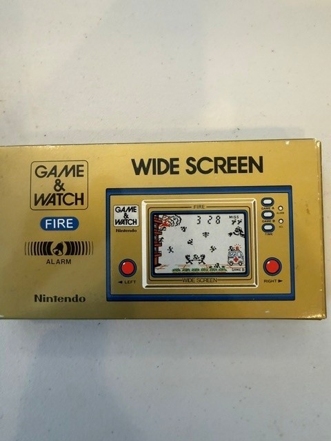 Nintendo Game & Watch Fire handheld Rare