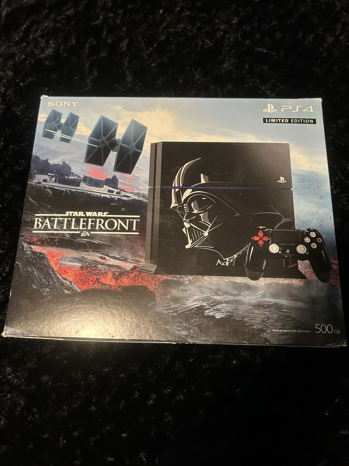 Playstation 4 Star Wars Battlefront Darth Vader Limited Edition Console ps4