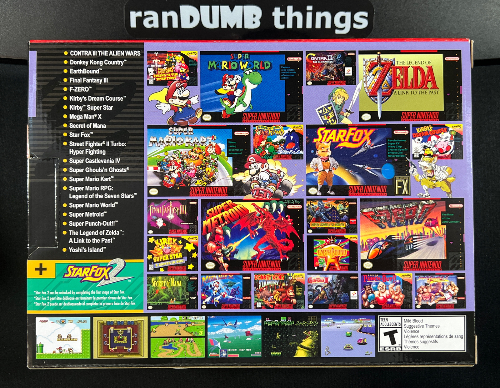 Super Nintendo SNES Classic Console + Two 6′ Extensions – Ships Priority from NJ