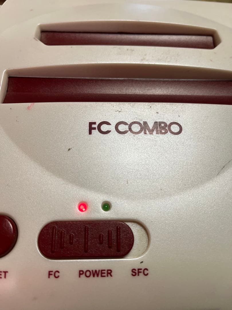FC COMBO Console Retro Game System Tested for Power Only Rare Model Japan