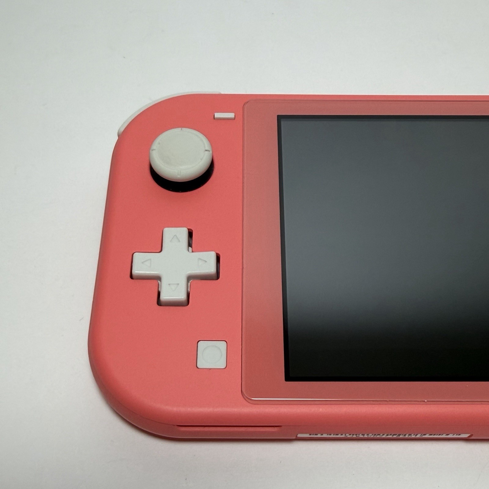 Nintendo Switch Lite Handheld Console Coral Plastic Hard Case Zipper Case Works