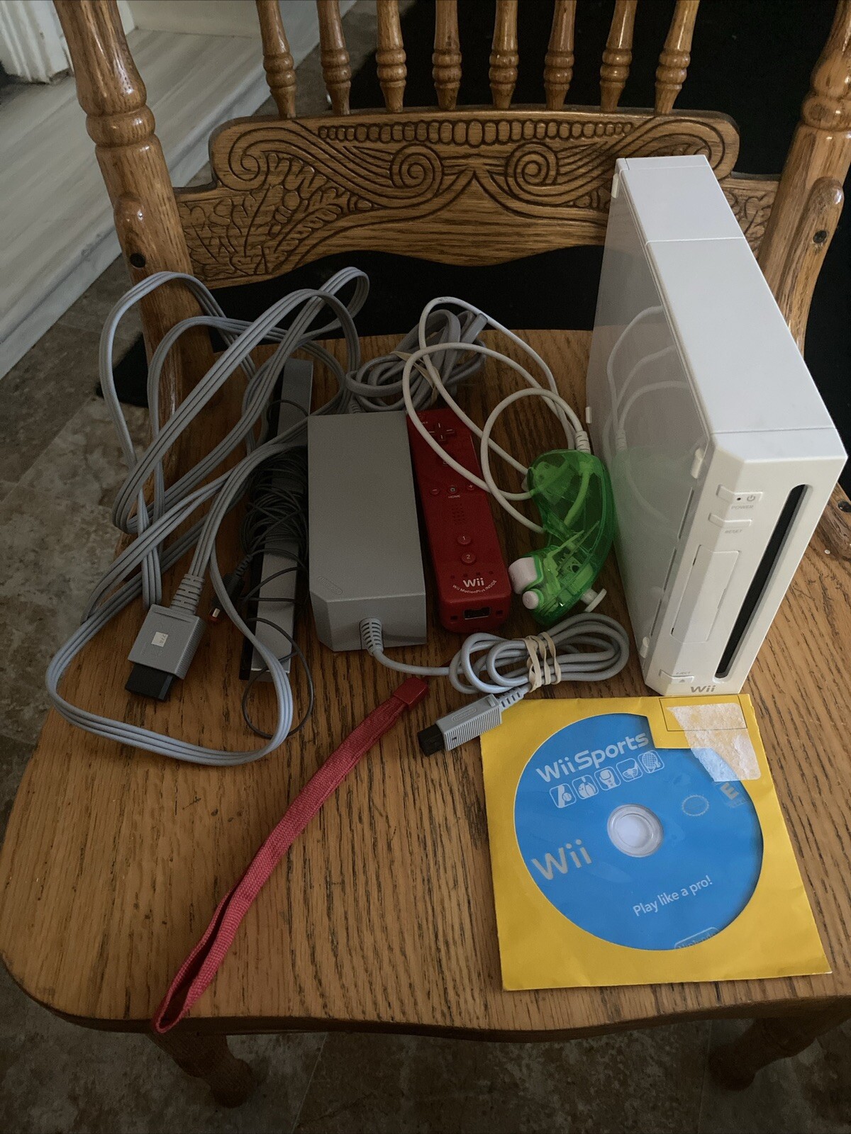 Nintendo Wii Console with Wii Sports – White