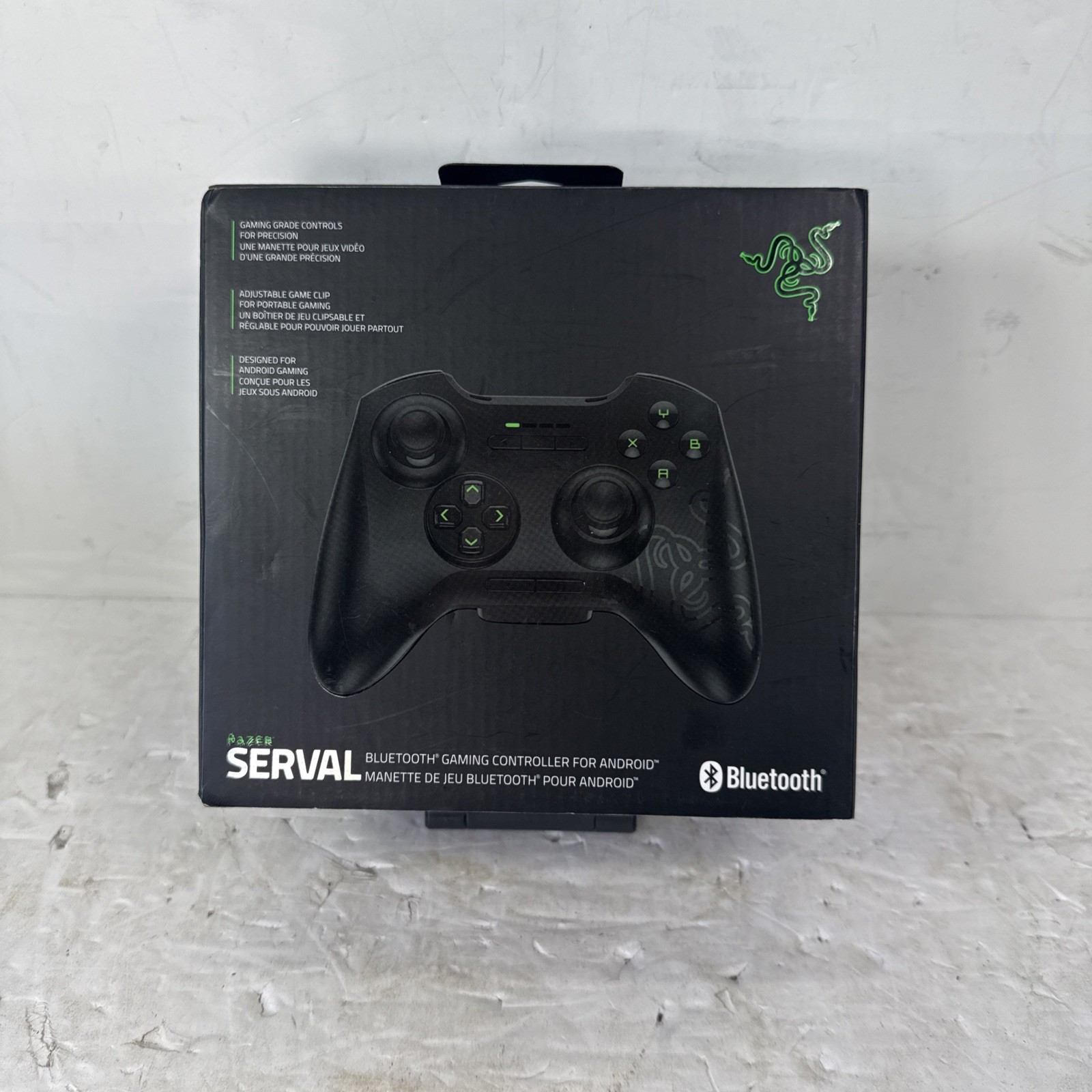 Razer Serval Bluetooth Android Gaming Controller Adjustable Phone Clip | NEW