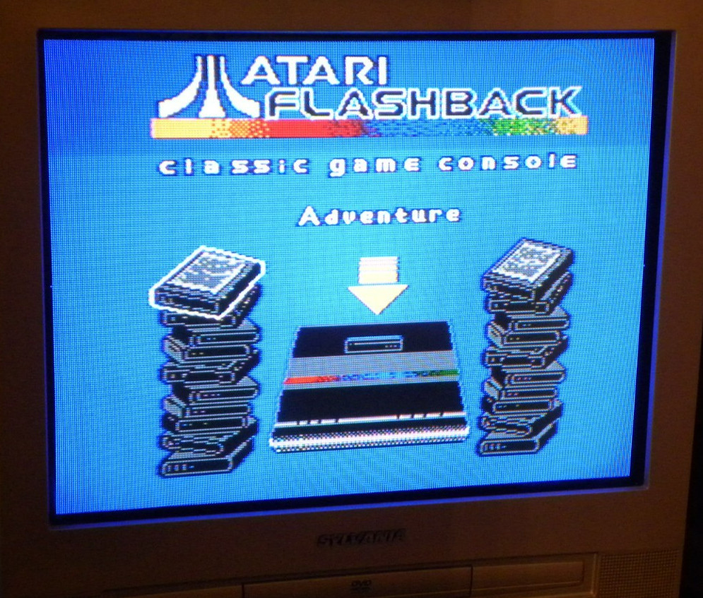 Atari Flashback Console with 20 Built-In Games, 2 Joysticks, AV Cable / OPEN BOX