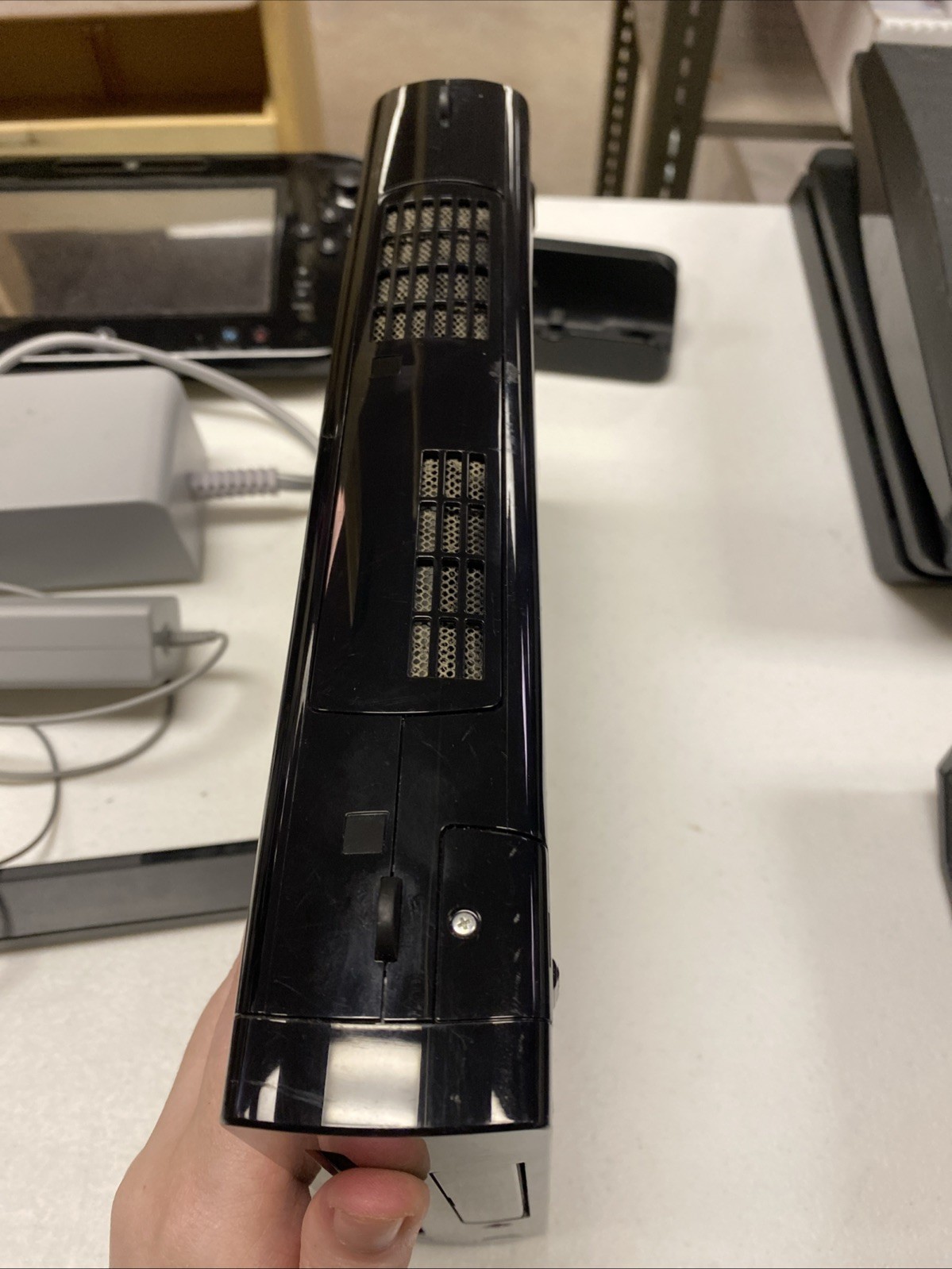 Wii U Console Black All Parts
