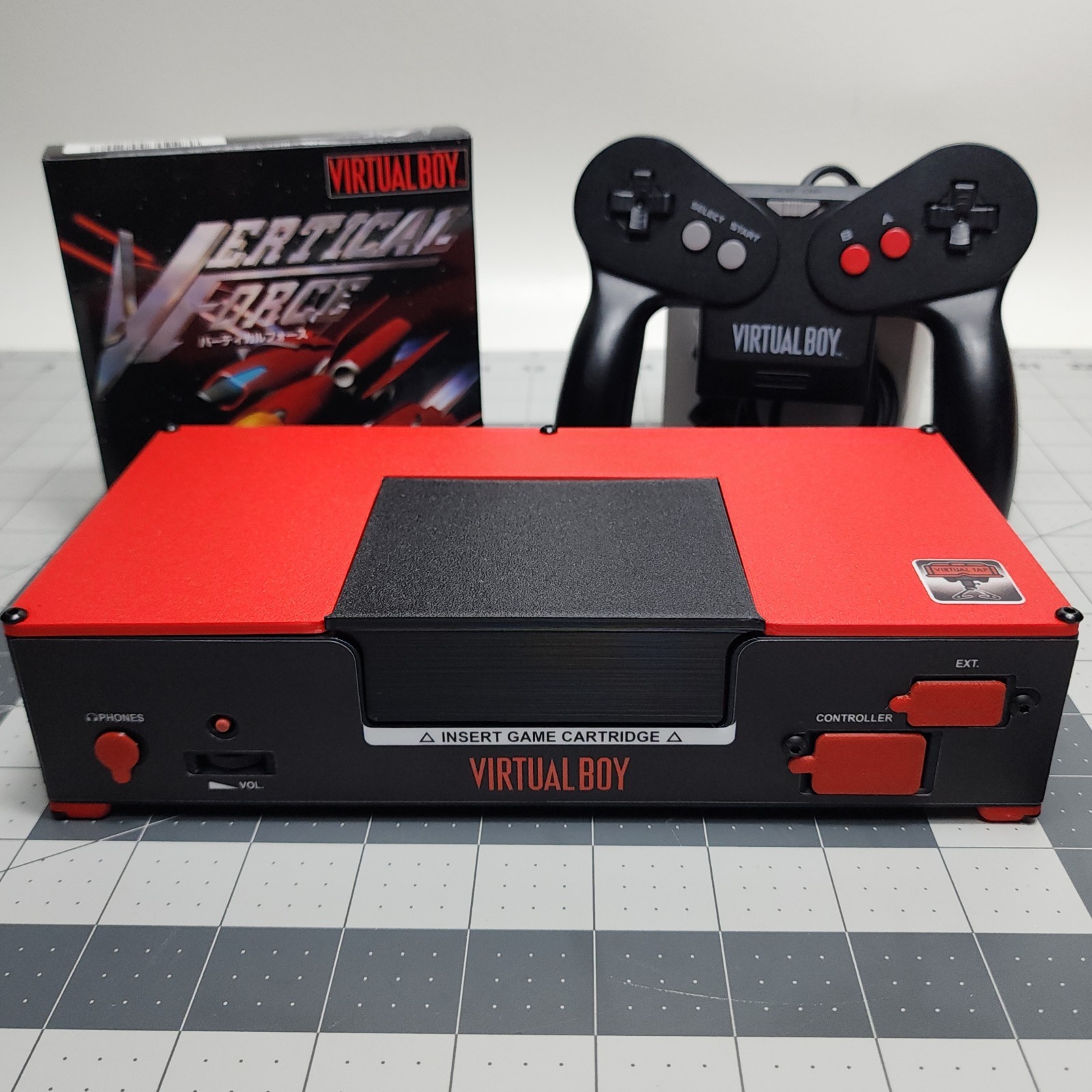 Virtual Boy Console w/ VirtualTap RGB VGA Single/Dual Output USB-C and More!