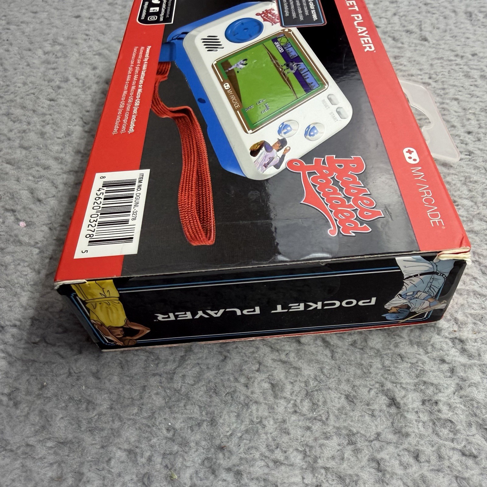 NISP My Arcade Bases Loaded Pocket Player DGUNL-3278 Portable Gaming System