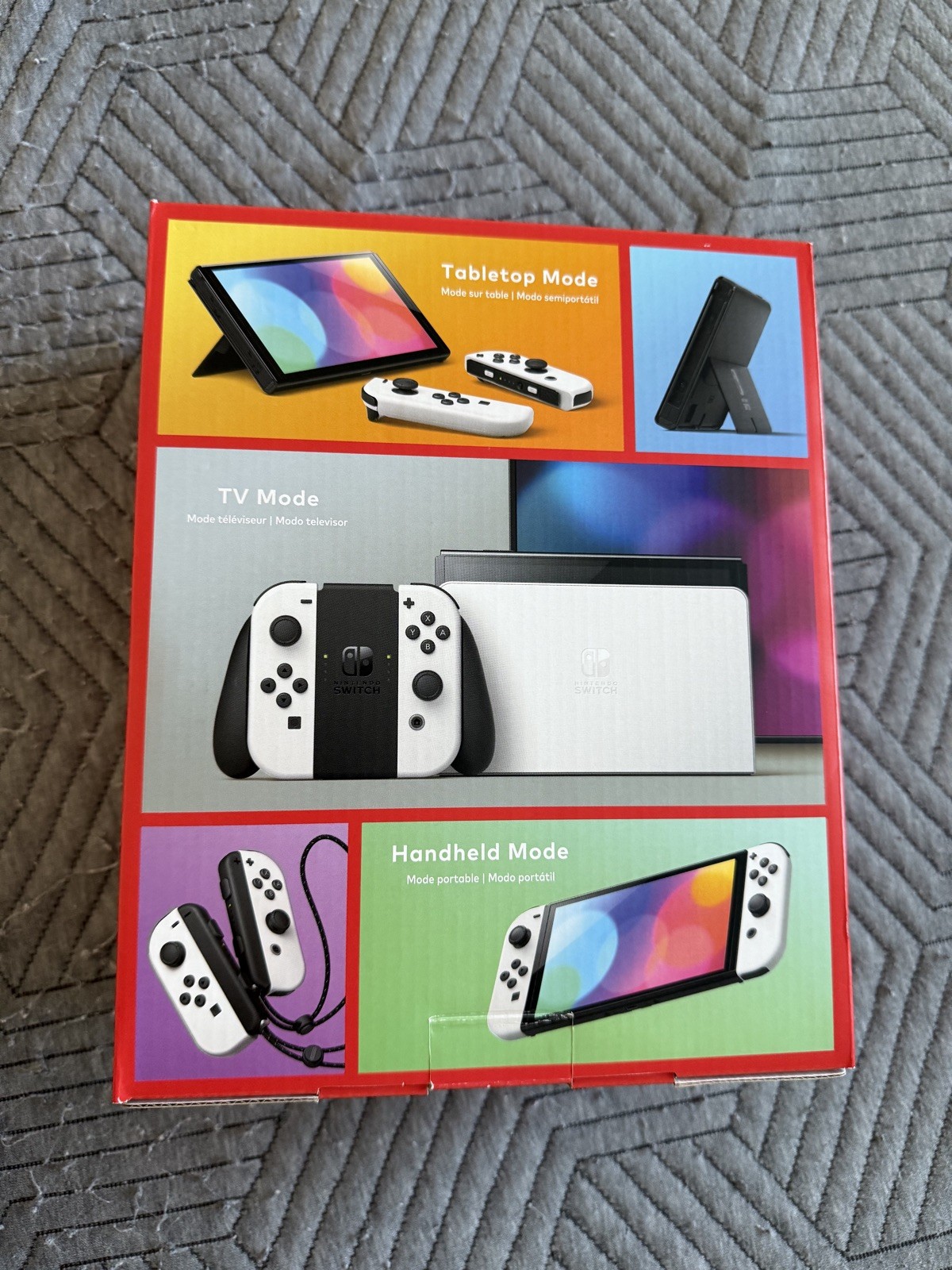 Nintendo Switch OLED 64GB White Joy-Con + Pro Controller + 128GB SD + Protector