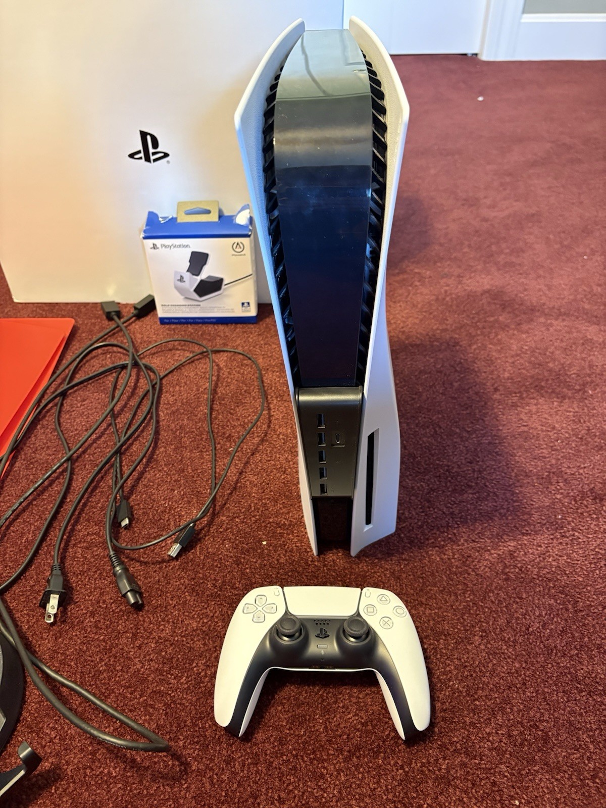 Sony PlayStation 5 Disc Edition Console With Accessories and Box – WORKS