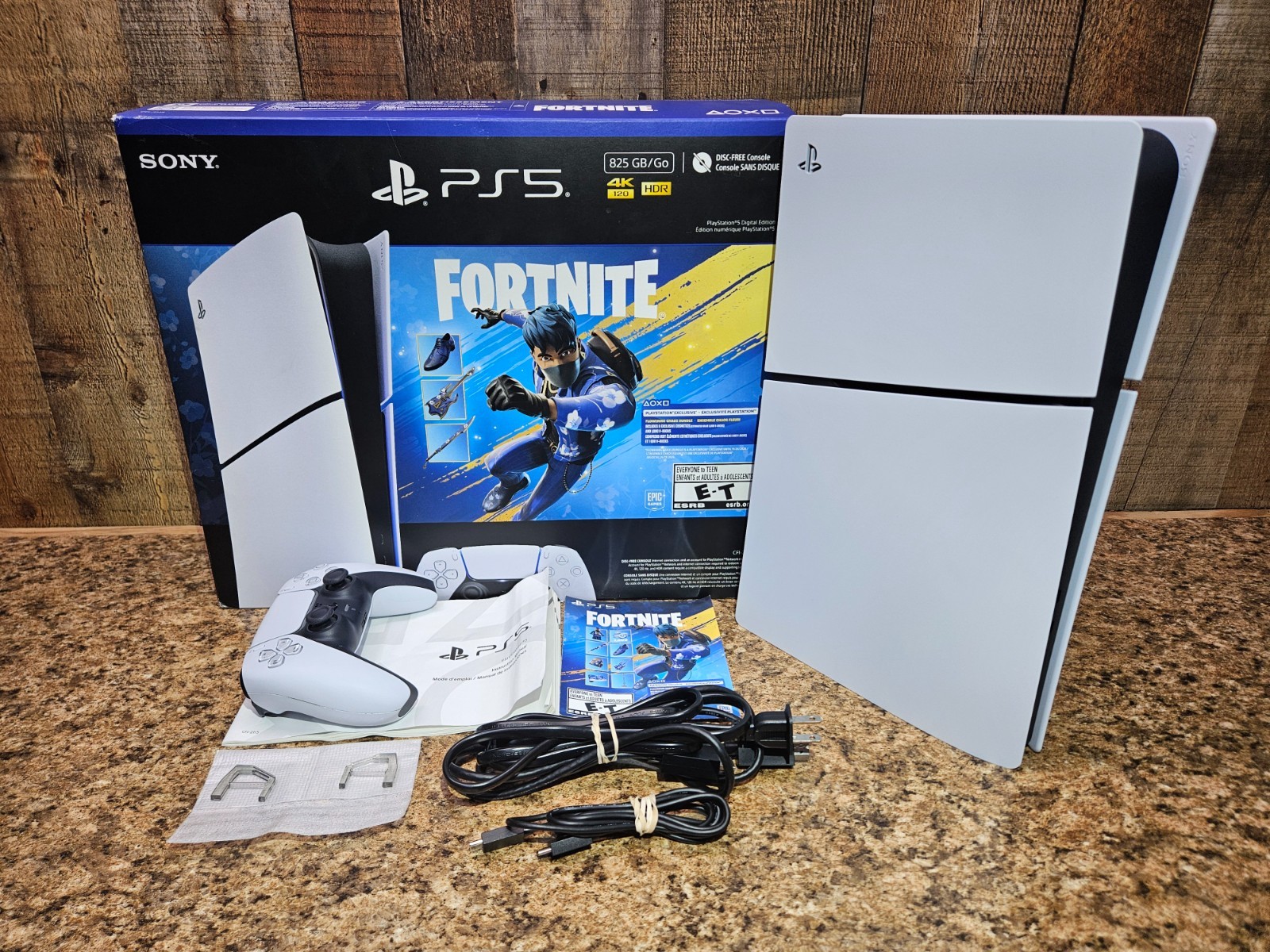 Sony PlayStation 5 Digital Edition 825GB Fortnite Flowering Chaos Bundle