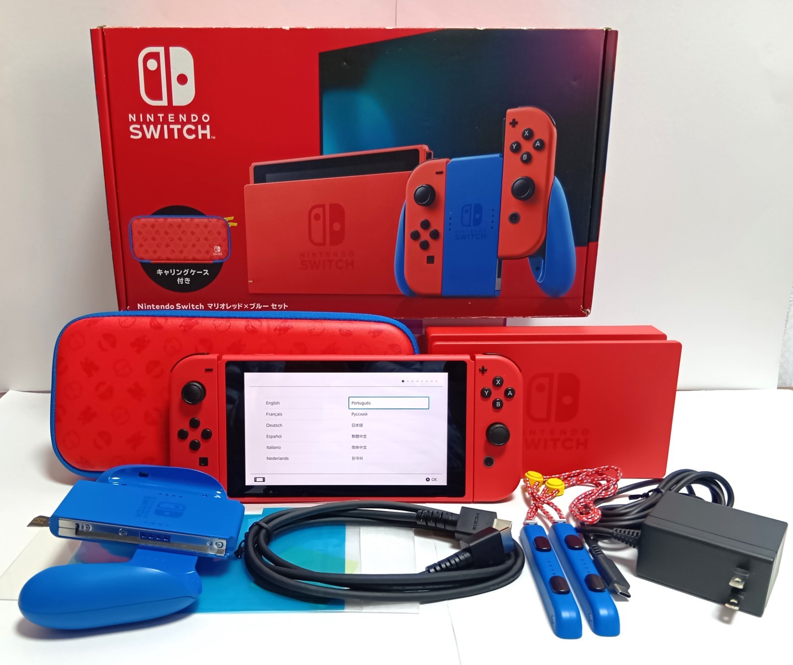 [Near Mint] Nintendo Switch Console Mario Red HAC-001(-01) Tested and Working#11