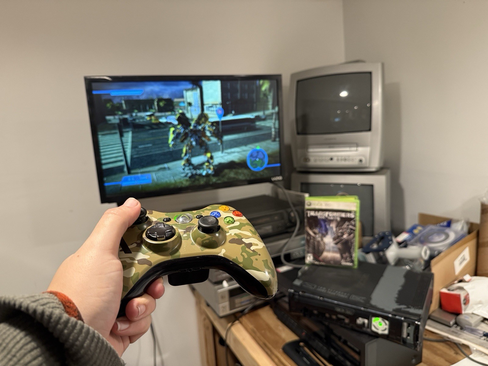 Xbox 360 Modern Warfare 2 Edition Console, W/ Controller- Works But Needs Repair