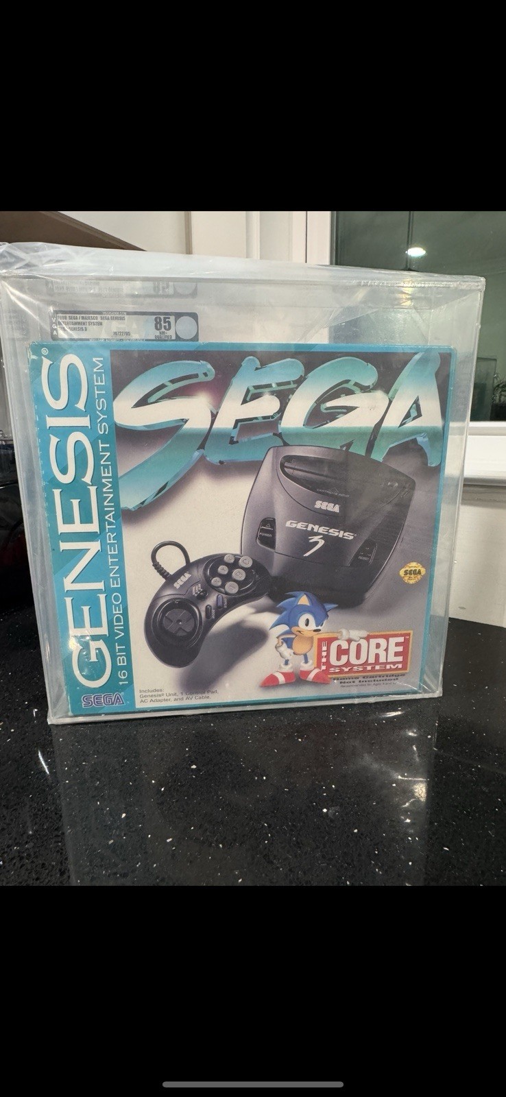 SEGA Genesis Model 3 The Core System 16-Bit CIB Video Game Console VGA 85