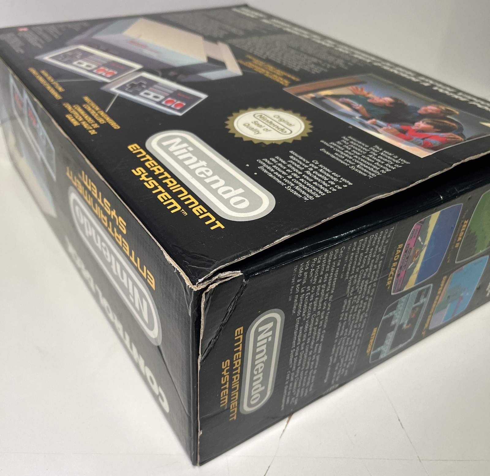 NINTENDO NES CONSOLE CONTROL DECK PAL B SCART FRANCE NES-S-CD-FRA BOXED TESTED