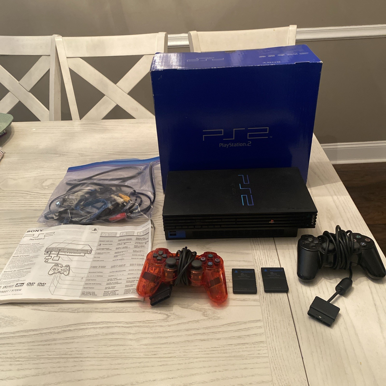 Sony PlayStation 2 PS2 Fat Console Complete in Box (CIB) – Tested SCPH-5001