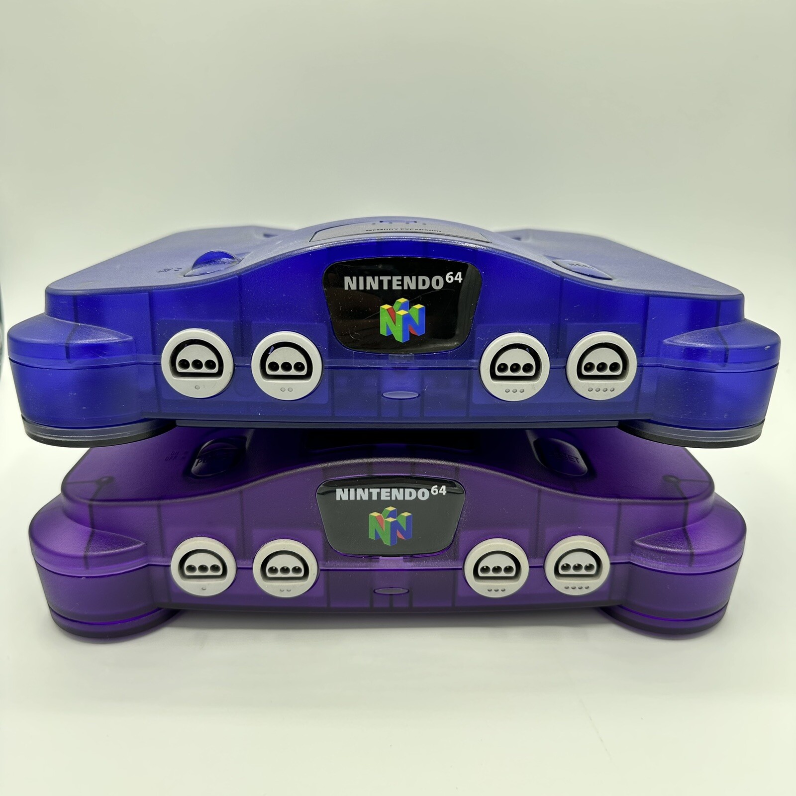 NEW Nintendo 64 N64 Limited Clear Light Purple Custom Console Only Funtastic