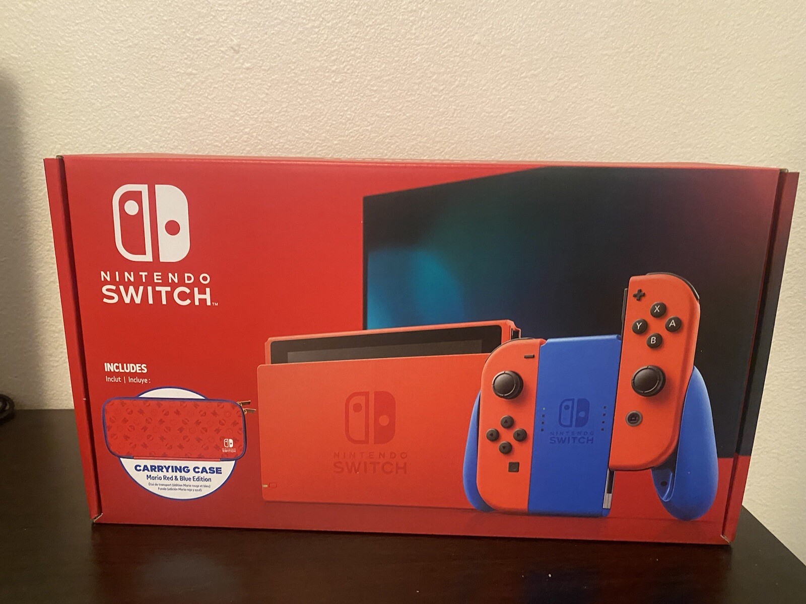 Nintendo Switch MARIO Red & Blue Limited Edition Console