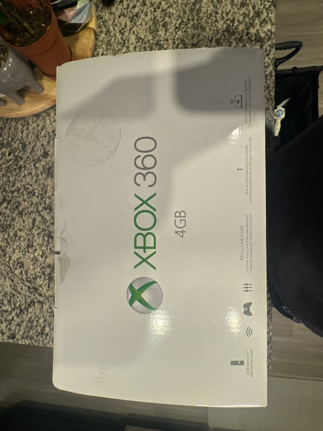 Microsoft Xbox 360 E 4GB Console Bundle with Controller and Original Box