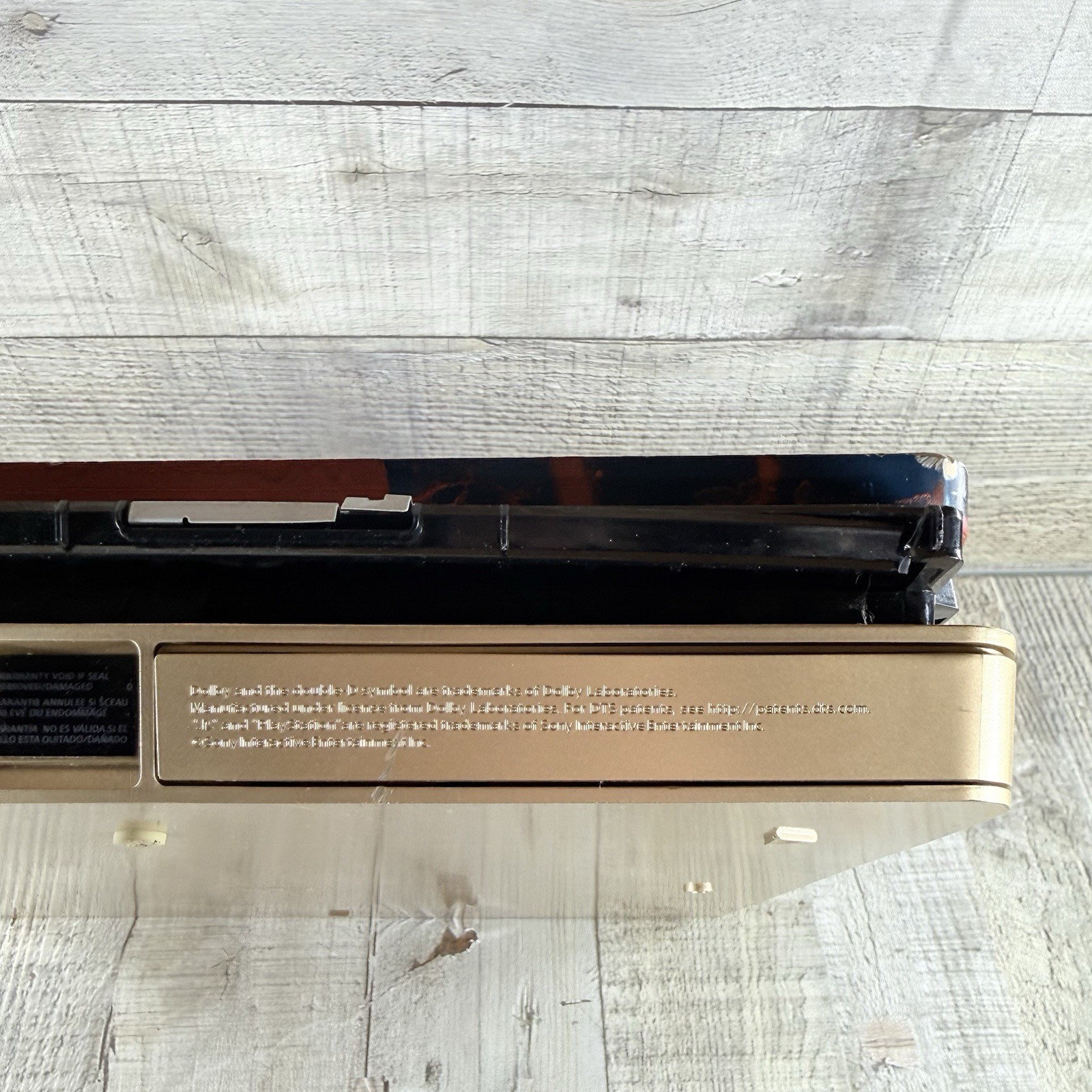 Sony PlayStation 4 Slim Gold Console System Only CUH-2015A – FOR PARTS/REPAIR