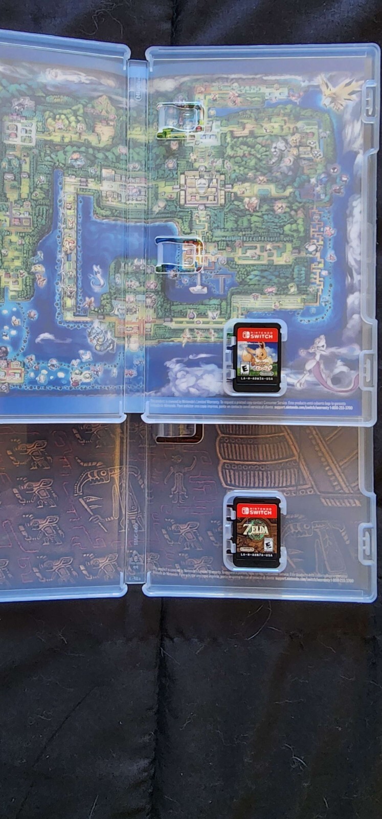 Nintendo Switch In Box – With Tears of the Kingdom and Pokemon: Lets GO Eevee