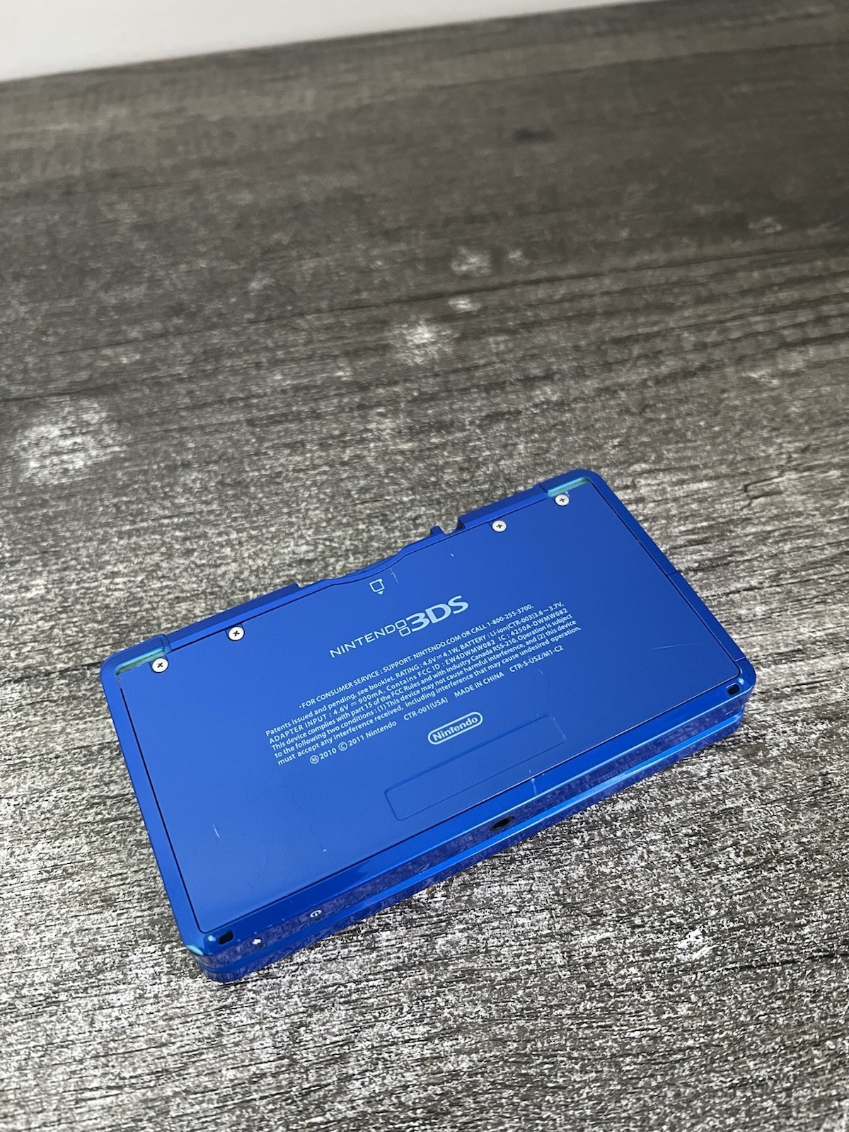 Nintendo 3DS Console Cobalt Blue Handheld Console Bundle US Version CTR-001(USA)