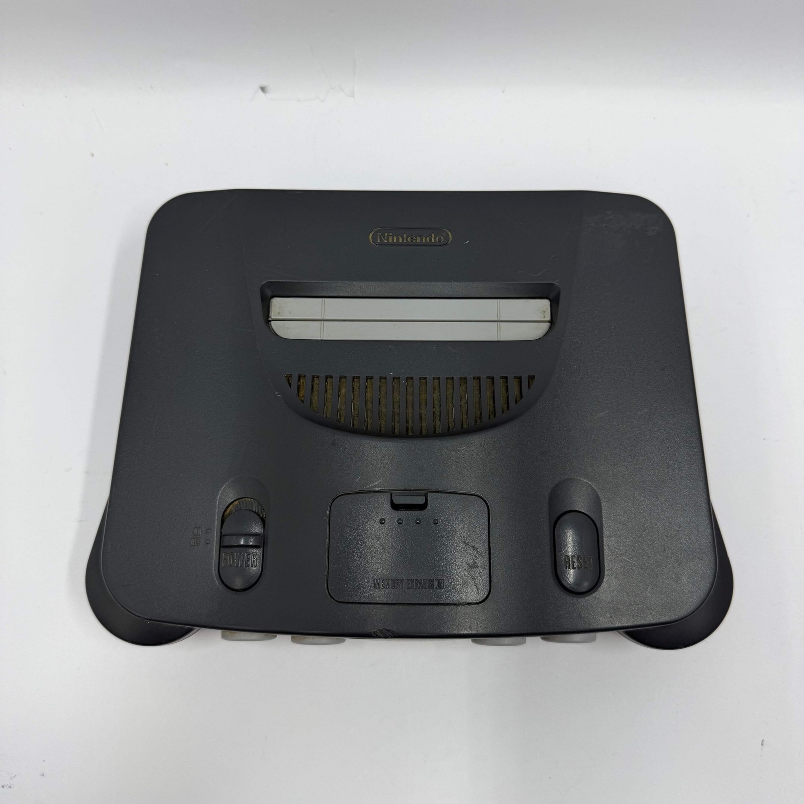 Nintendo 64 N64 Console Gaming System Only NUS-001 Black Console Only No Jumer P