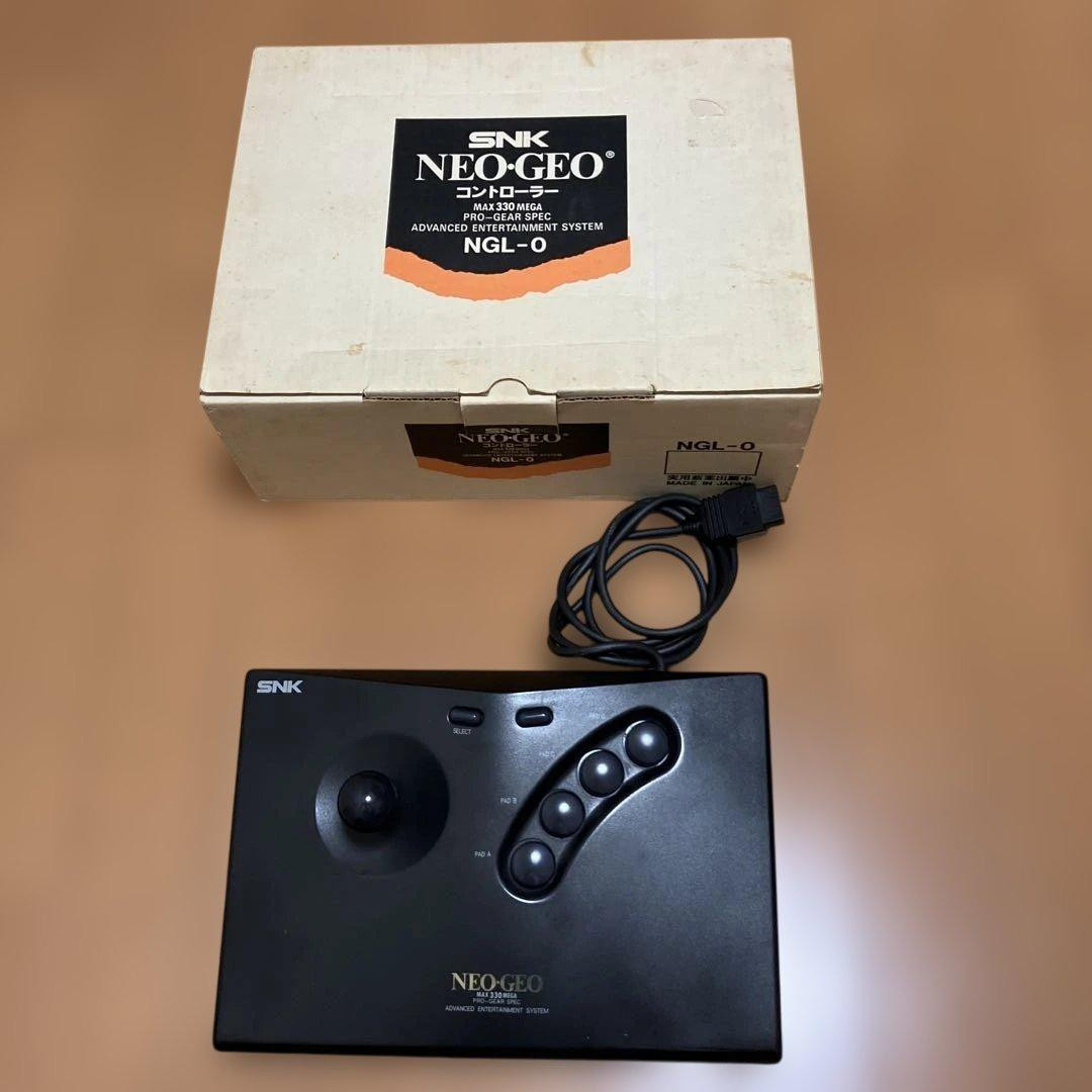 SNK Neo Geo Controller NGL-0 MAX 330 MEGA Arcade Pad Japan Tested