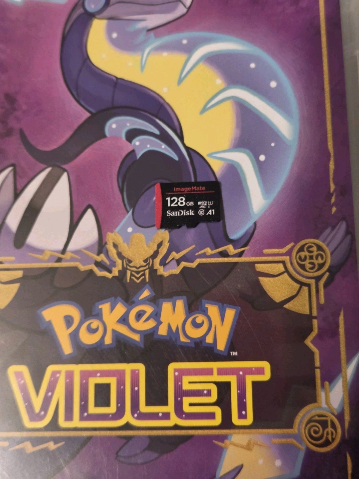 Nintendo Switch OLED Pokémon Scarlet & Violet 64GB Read Description JPN