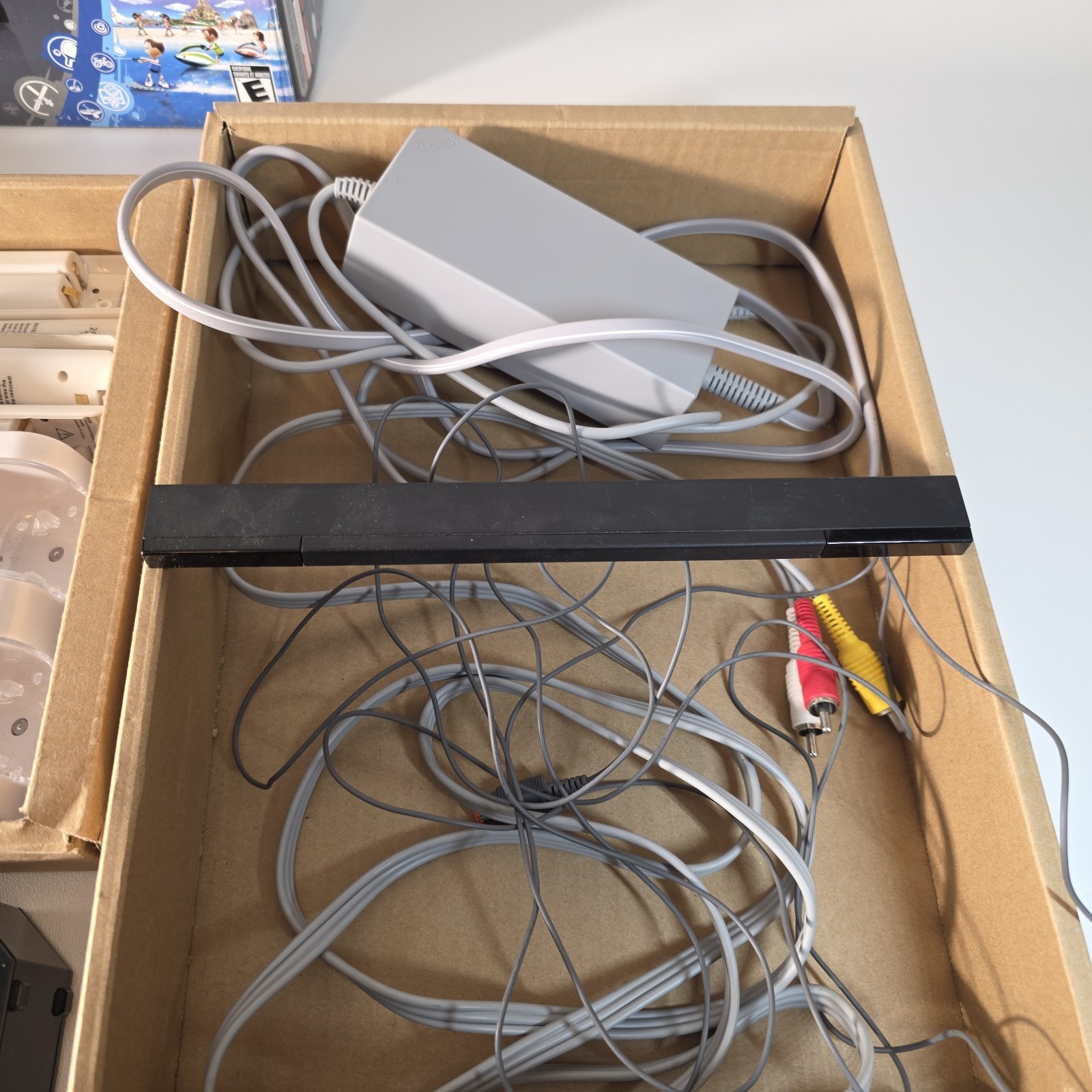 Nintendo Wii Console Bundle 3 Nunchuck, 3 Controller, RVL-101 – Black with Box